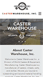 Mobile Screenshot of casterwarehouse.com